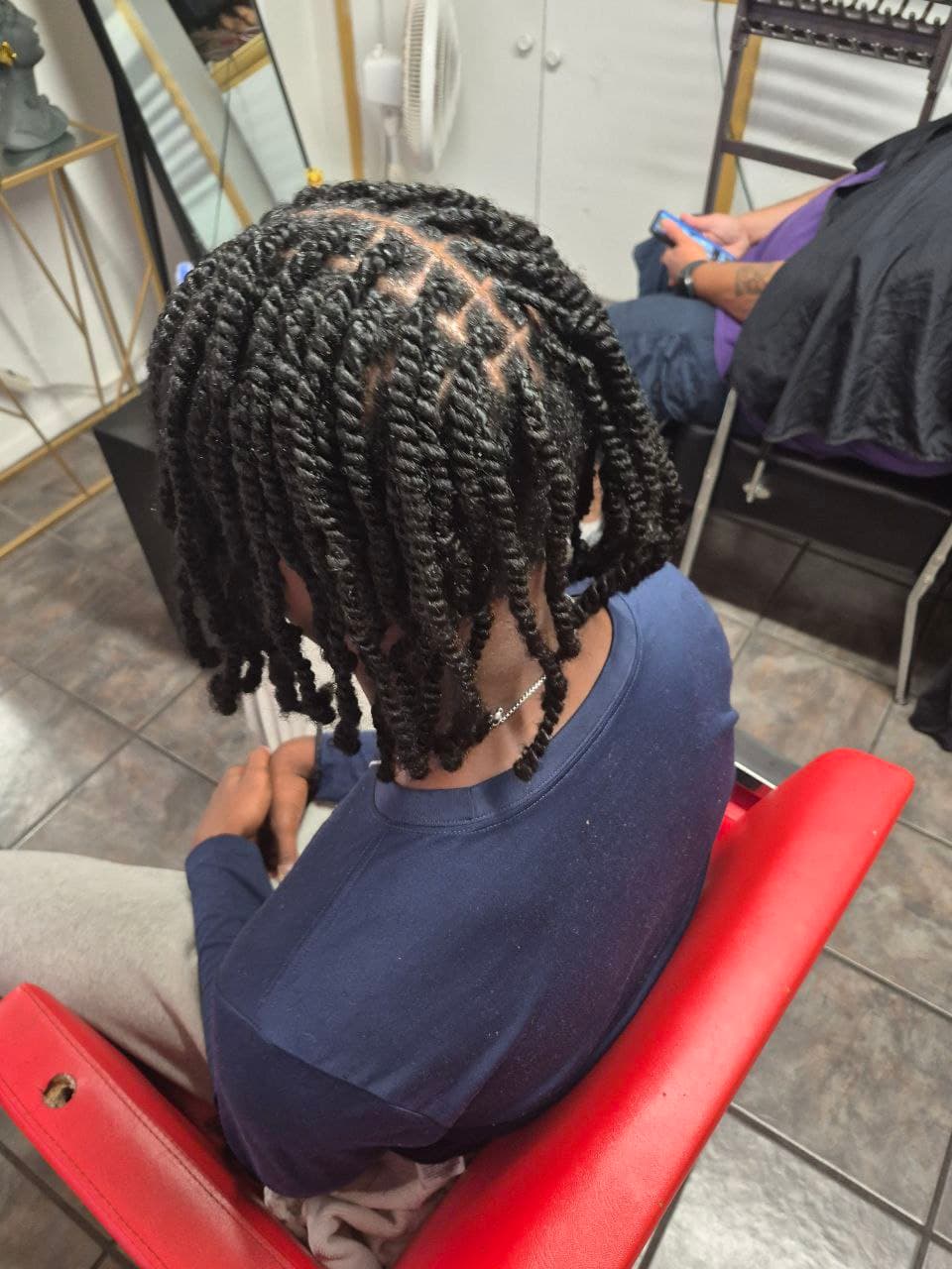 Male Twists hairstyle in Tucson - Men's Braids by Milly's FAB