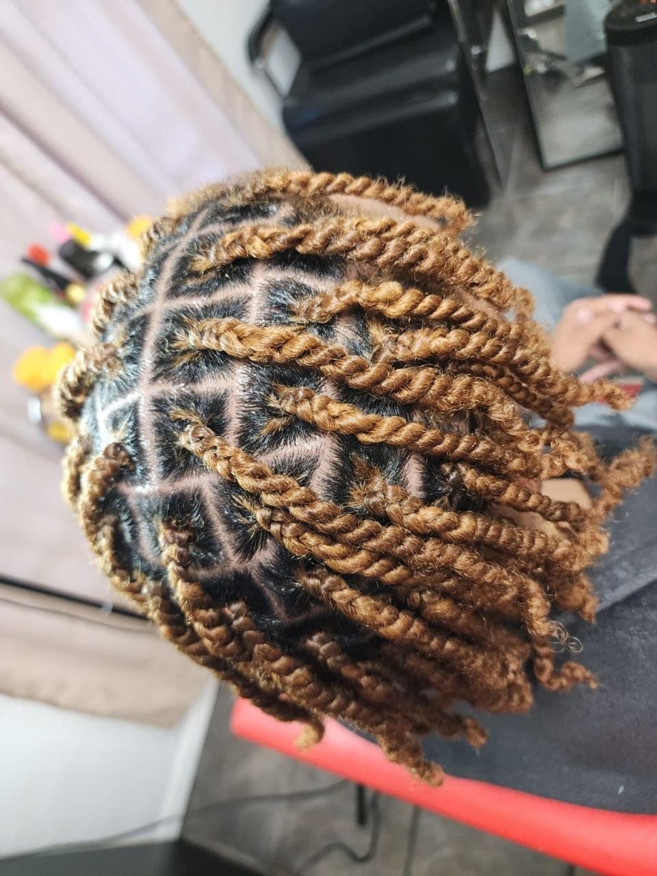 Male Twists hairstyle in Tucson - Men's Braids by Milly's FAB