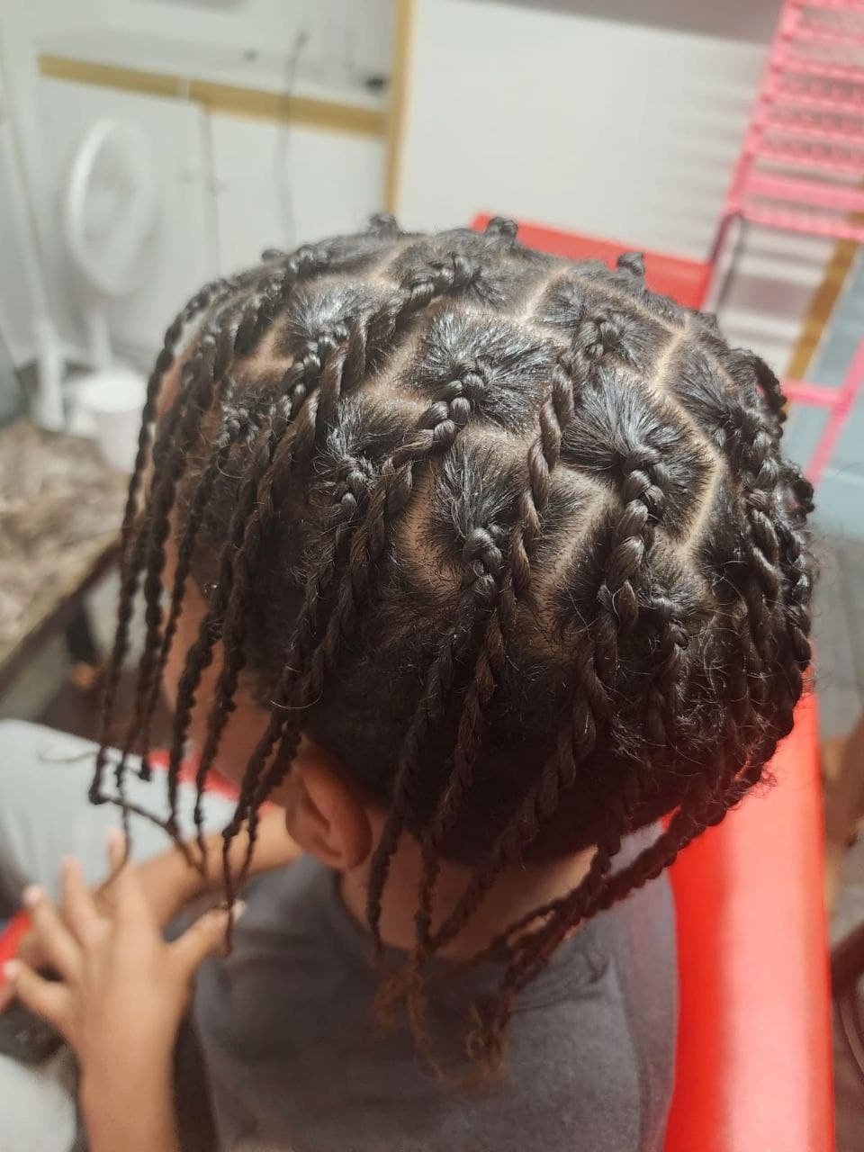 Male Twists hairstyle in Tucson - Men's Braids by Milly's FAB