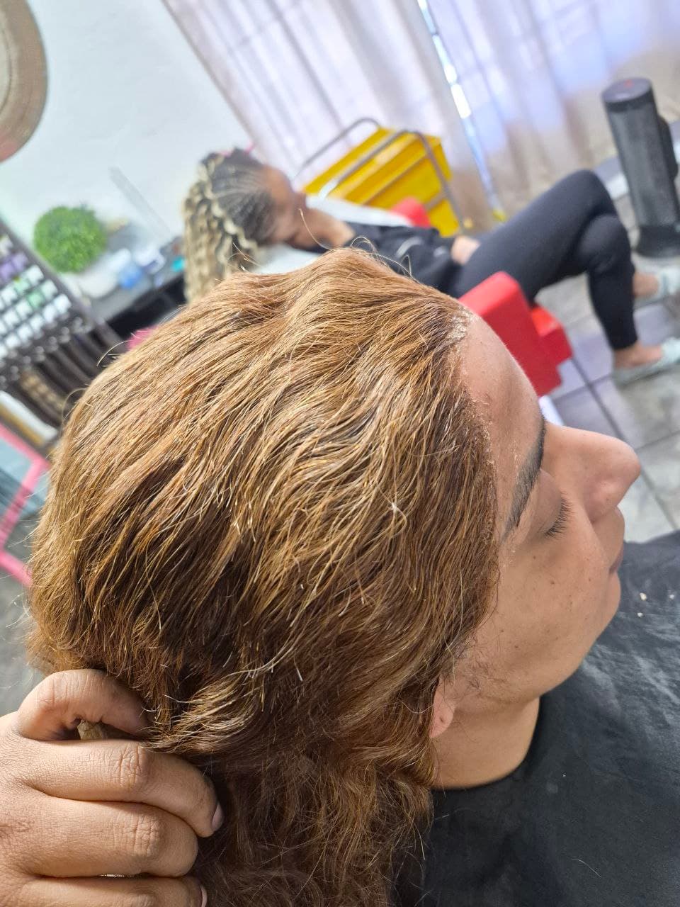 Wig Installation hairstyle in Tucson - Professional hair braiding by Milly's FAB