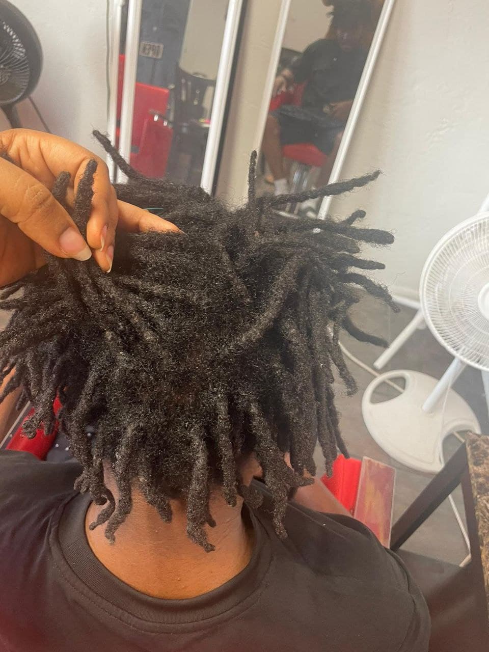 Locs Interlocking hairstyle in Tucson - Dreadlocs by Milly's FAB