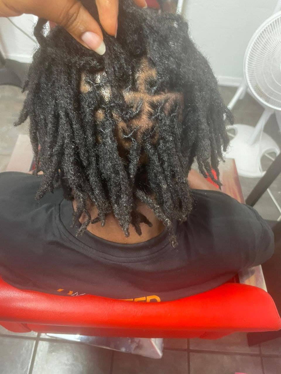 Locs Interlocking hairstyle in Tucson - Dreadlocs by Milly's FAB