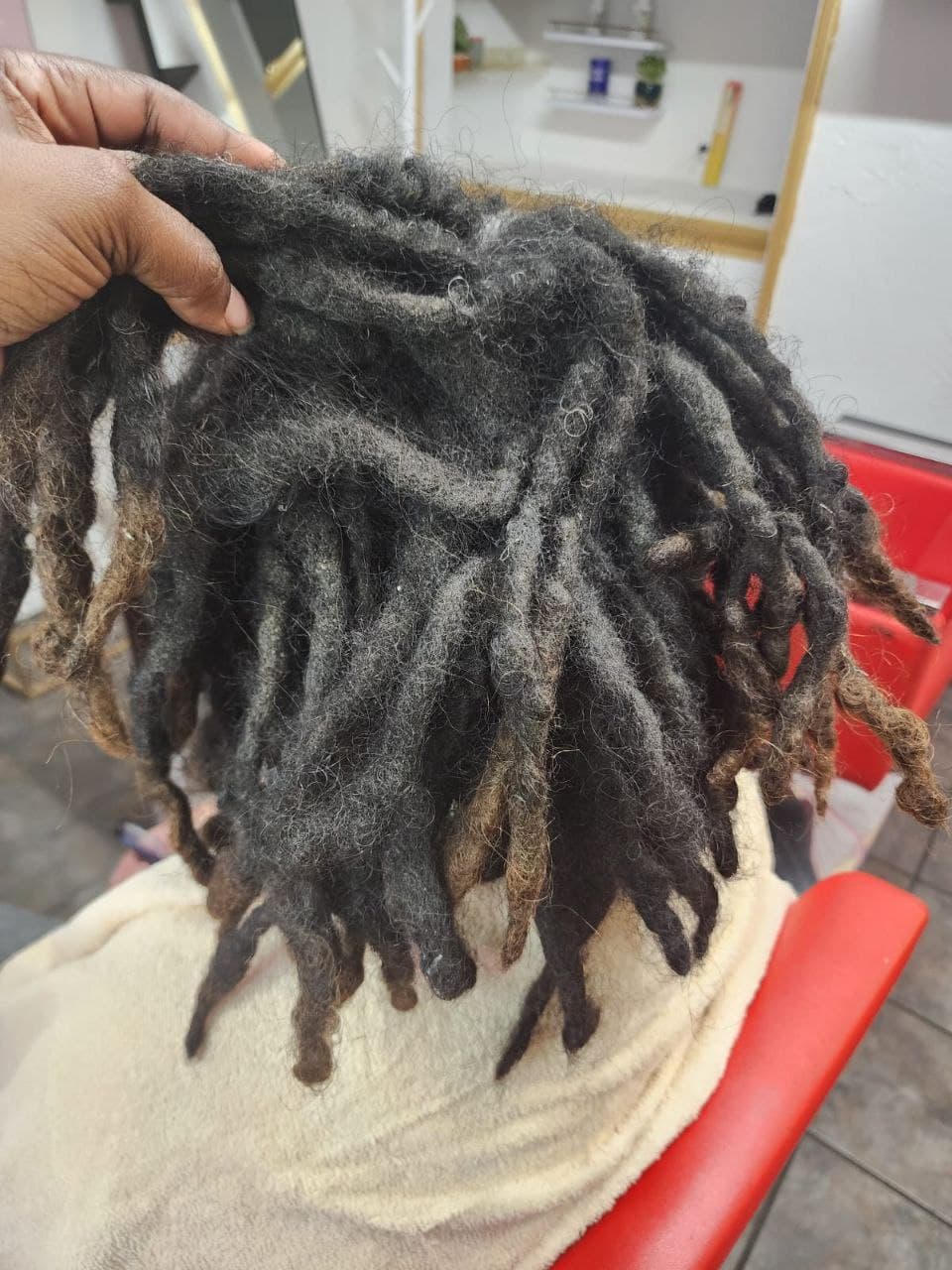 Locs Maintenance hairstyle in Tucson - Dreadlocs by Milly's FAB