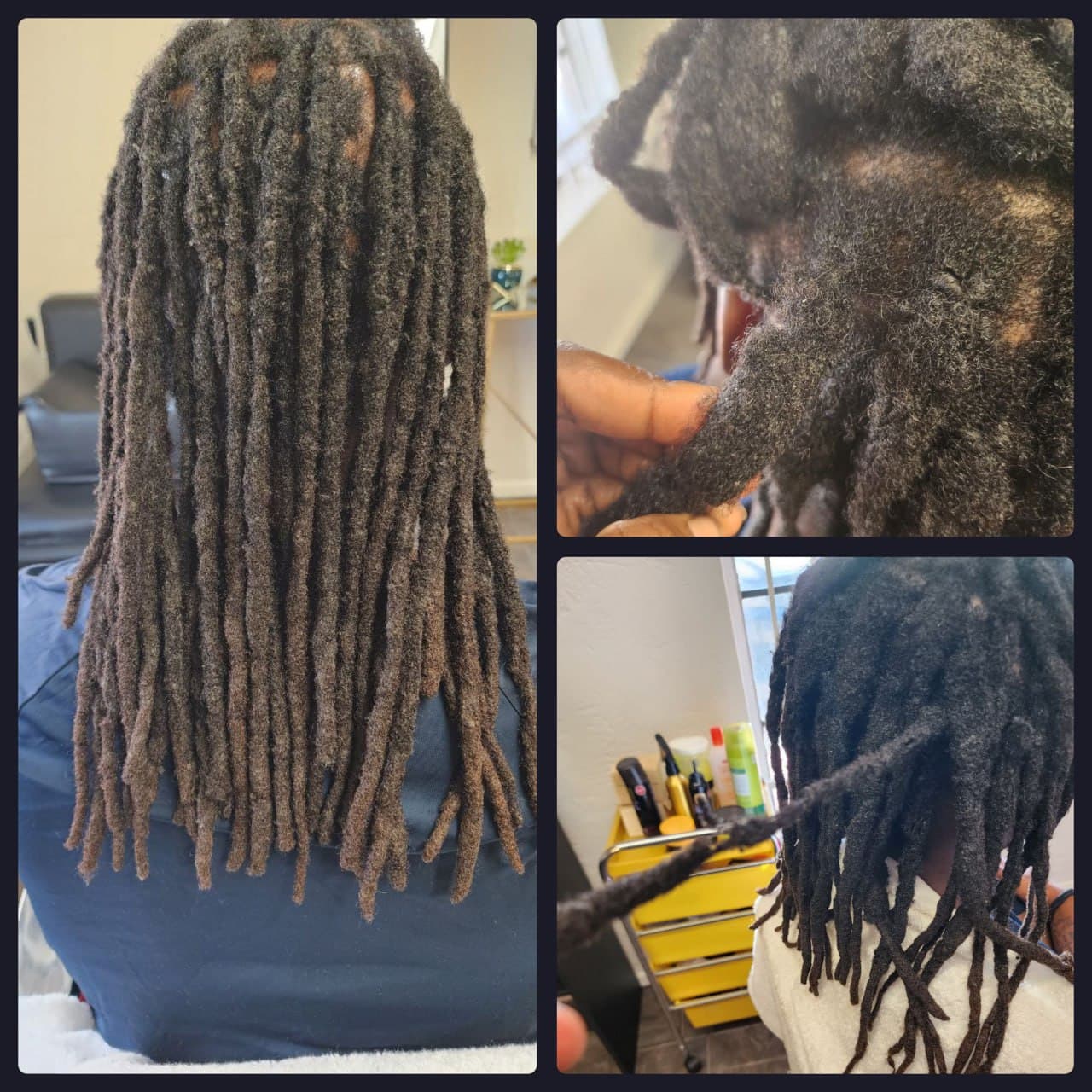 Locs Repair hairstyle in Tucson - Dreadlocs by Milly's FAB