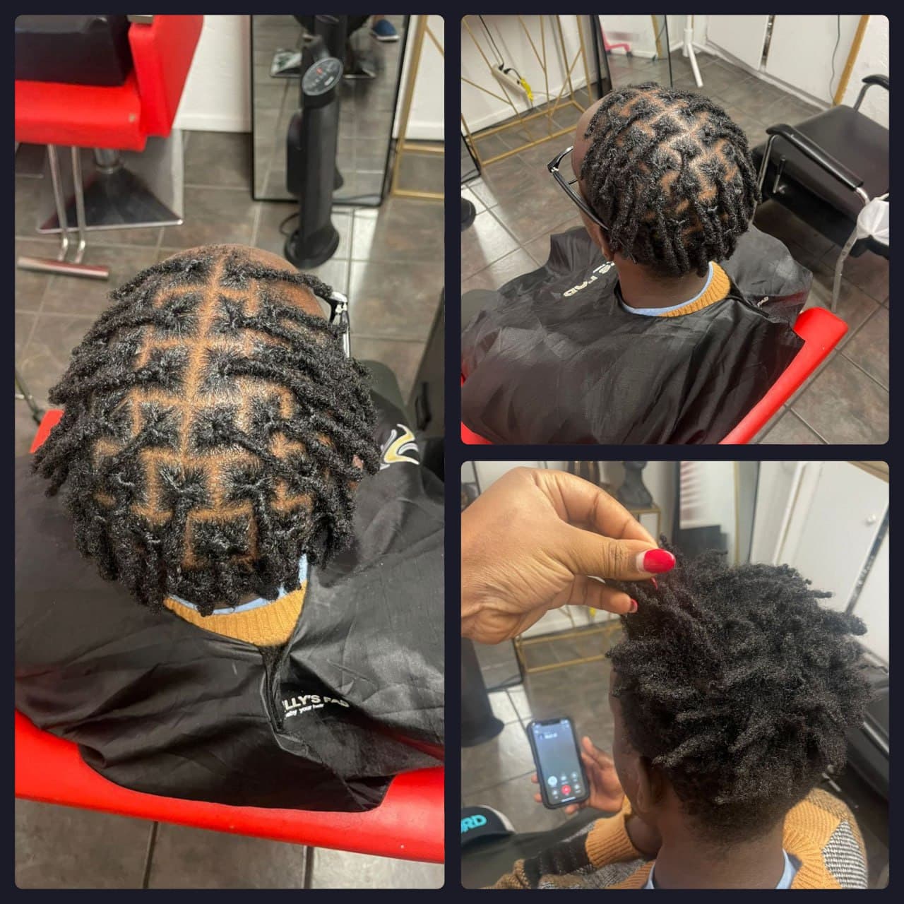 Locs Repair hairstyle in Tucson - Dreadlocs by Milly's FAB