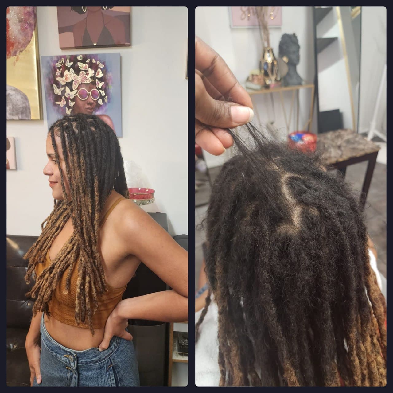 Locs Repair hairstyle in Tucson - Dreadlocs by Milly's FAB