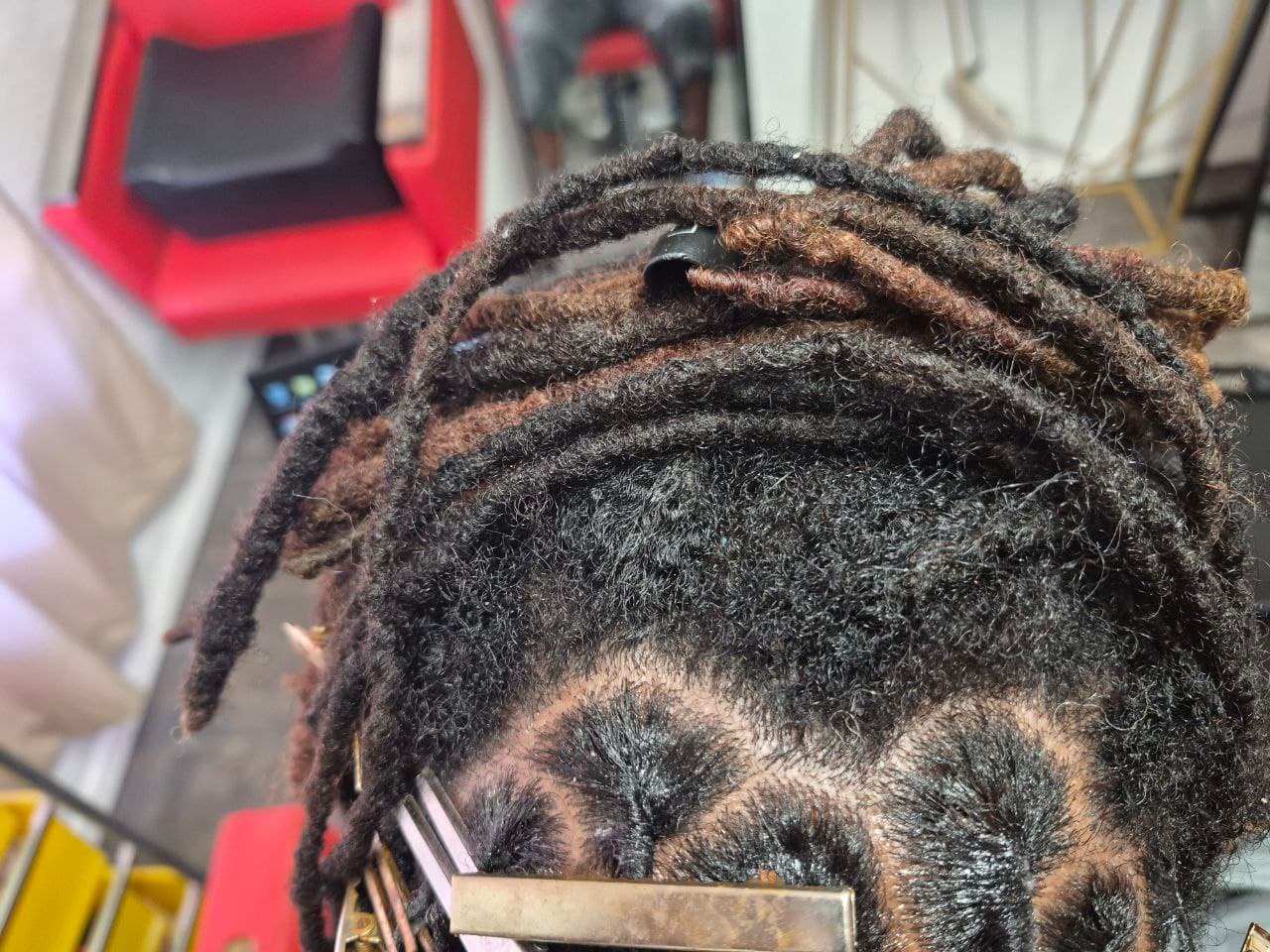 Locs Retwist hairstyle in Tucson - Dreadlocs by Milly's FAB