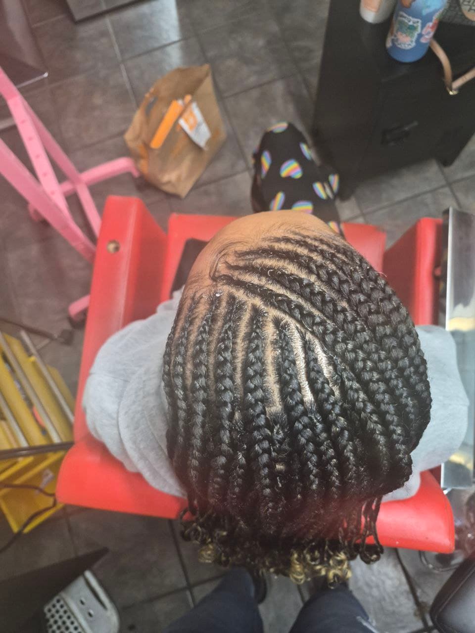 Cornrows & Box Braids hairstyle in Tucson - Female Braids by Milly's FAB
