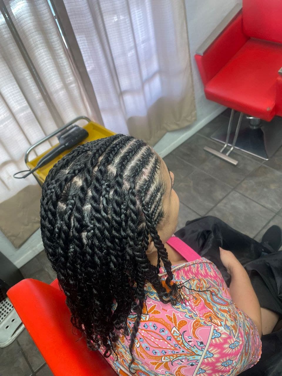 Cornrows & Box Braids hairstyle in Tucson - Female Braids by Milly's FAB