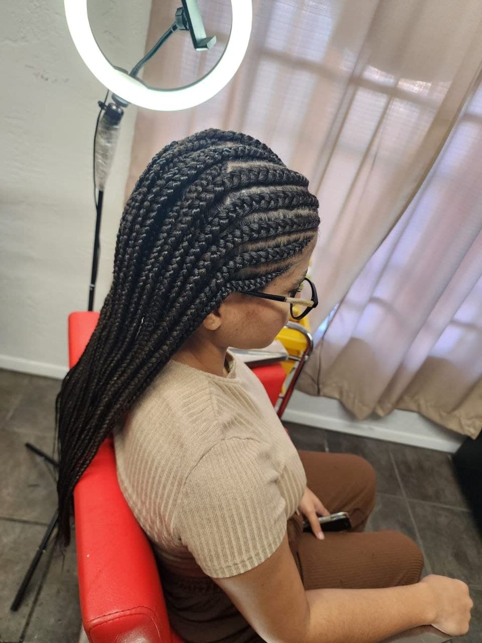 Cornrows & Box Braids hairstyle in Tucson - Female Braids by Milly's FAB