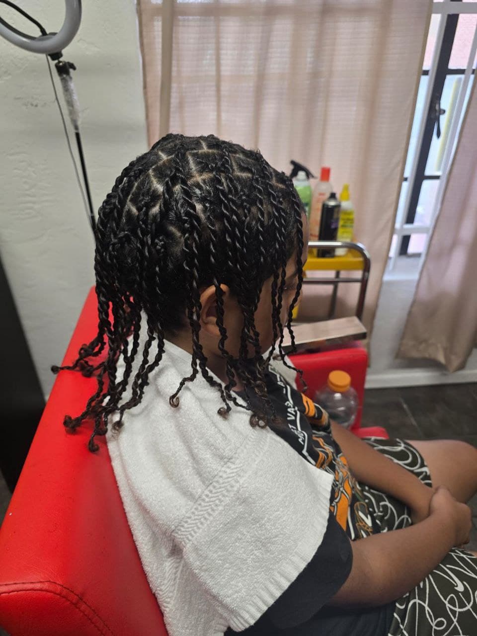 Boys Braids hairstyle in Tucson - Kids Styles by Milly's FAB