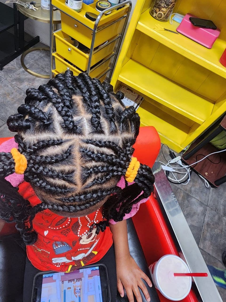Little Girls Braids hairstyle in Tucson - Kids Styles by Milly's FAB