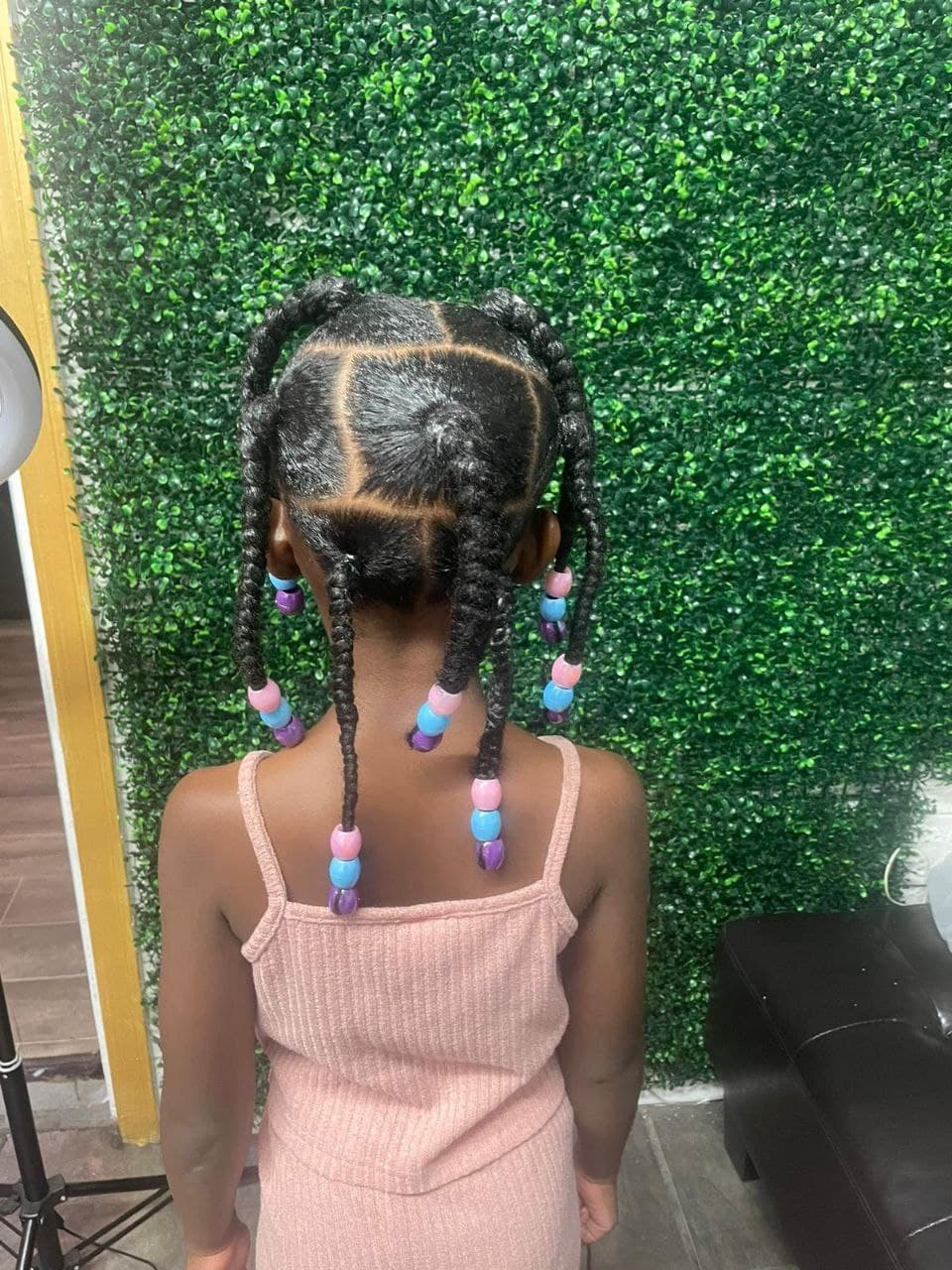 Little Girls Braids hairstyle in Tucson - Kids Styles by Milly's FAB