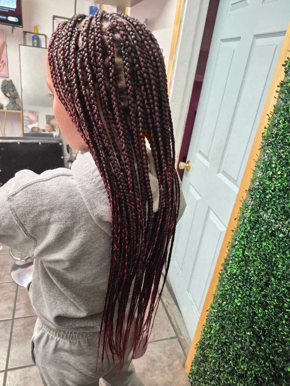 Little Girls Braids hairstyle in Tucson - Kids Styles by Milly's FAB
