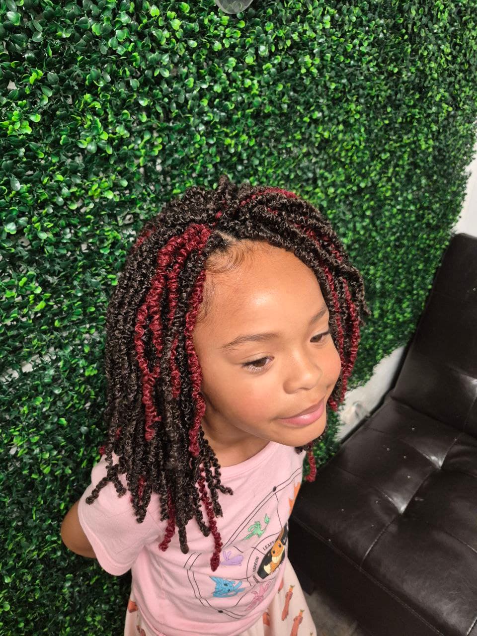 Little Girls Braids hairstyle in Tucson - Kids Styles by Milly's FAB