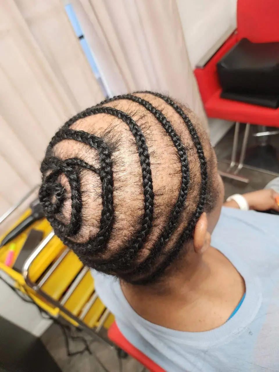 Alopecia Coverup protective hairstyle - Milly's FAB Hair Salon Tucson