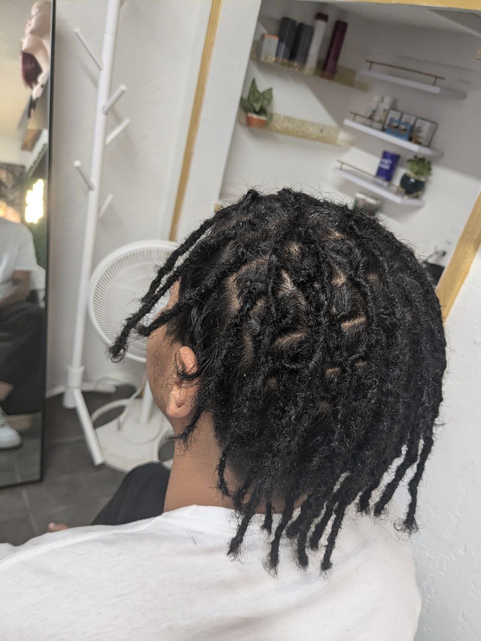 Professional instant locs for natural hair in Tucson AZ