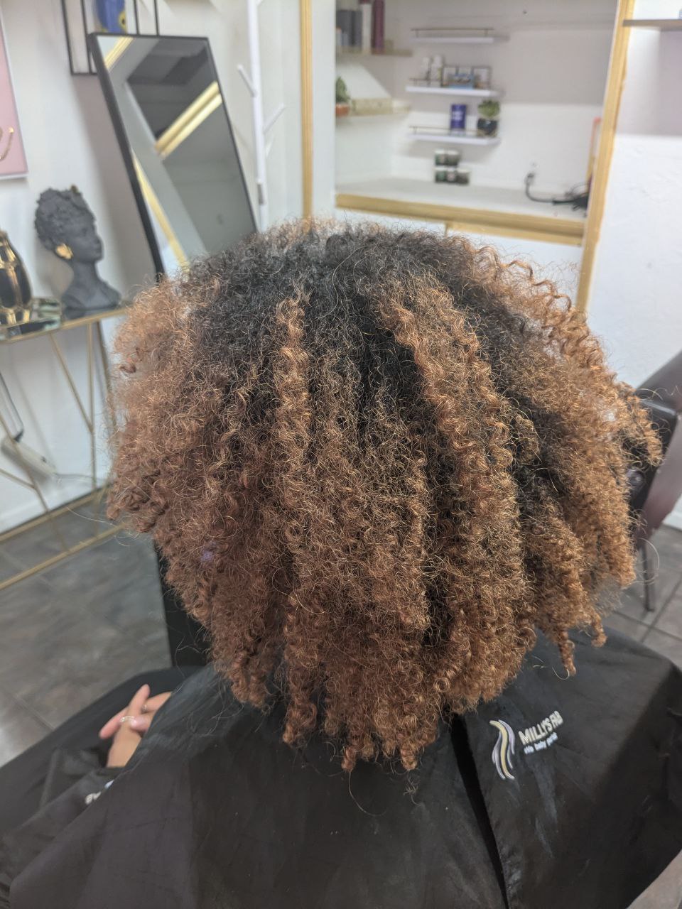 Instant Locs protective style - Tucson hair braiding by Milly's FAB