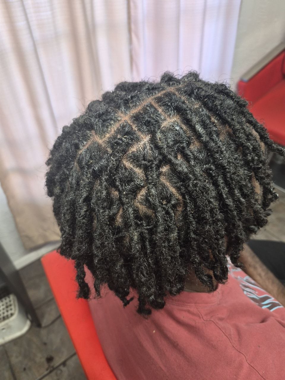 Beautiful locs interlocking hairstyle - East Tucson salon