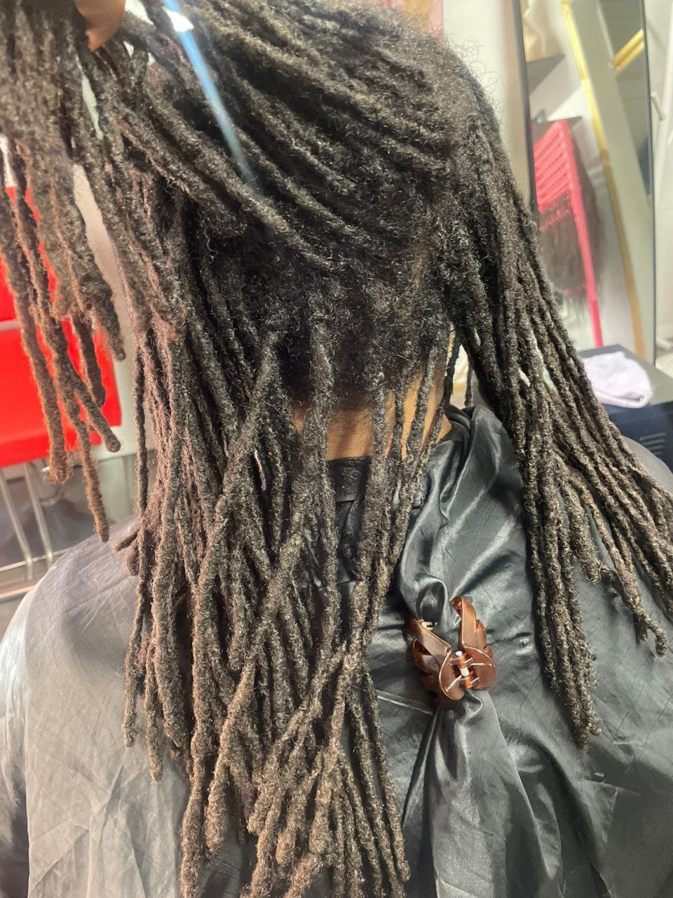 Locs Retwist & 2 Strand Twist protective style - Tucson hair braiding by Milly's FAB