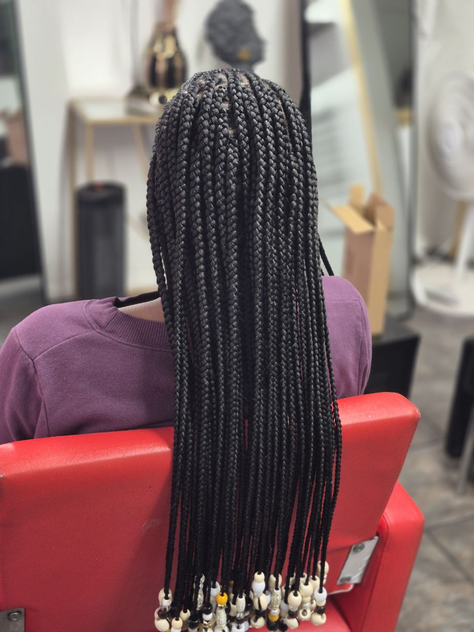 Professional cornrows & box braids for natural hair in Tucson AZ