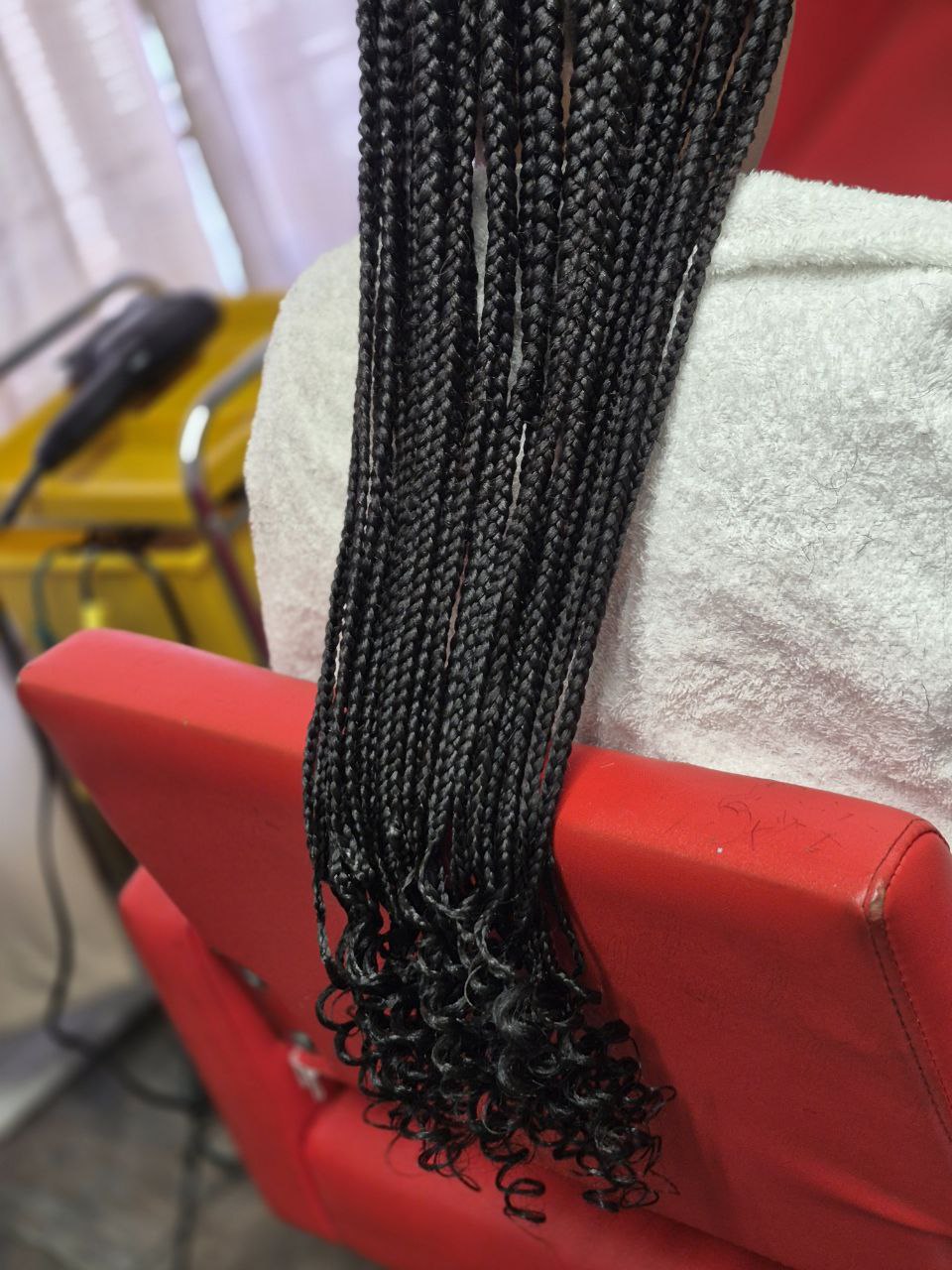 Professional medium box braids for natural hair in Tucson AZ