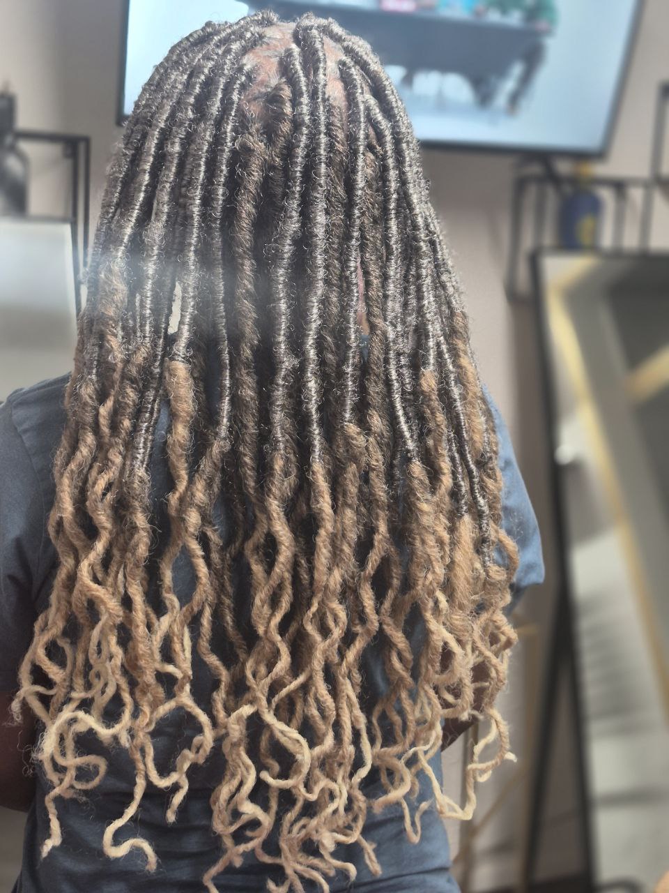 Single Crochet on natural hair - Milly's FAB Tucson salon