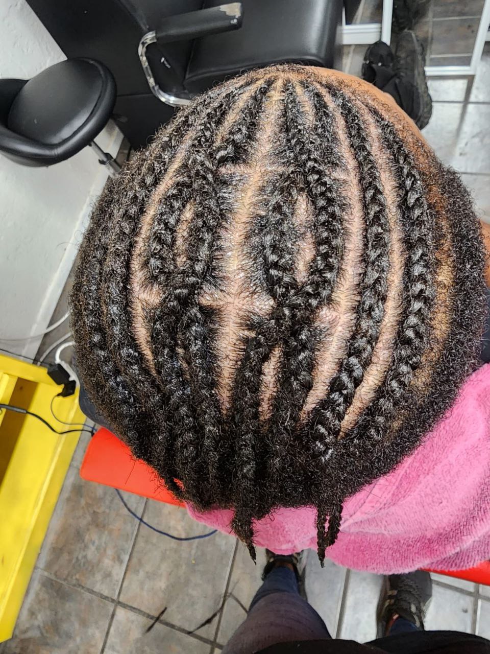 Boys Braids on natural hair - Milly's FAB Tucson salon