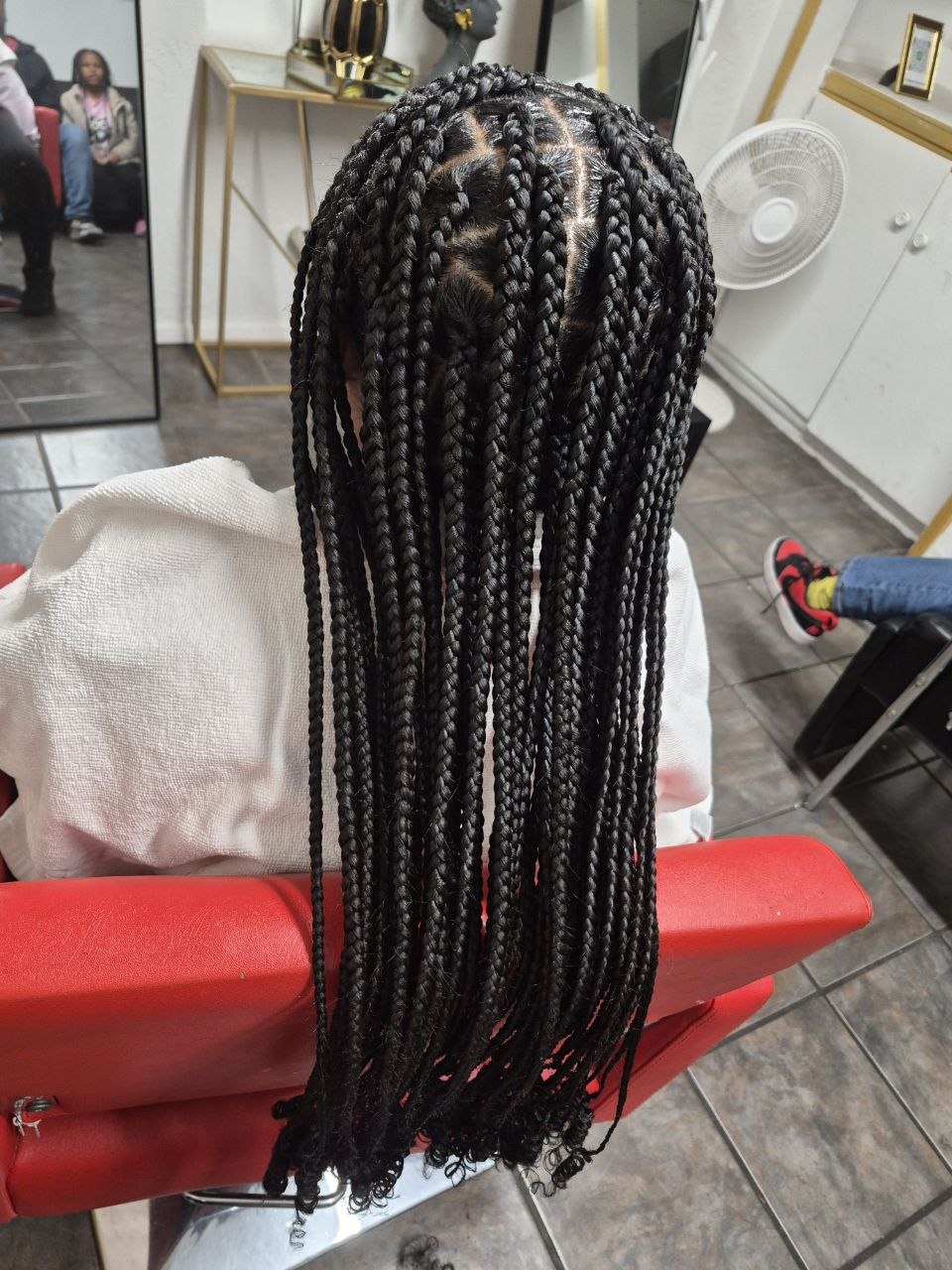 Professional little girls braids for natural hair in Tucson AZ