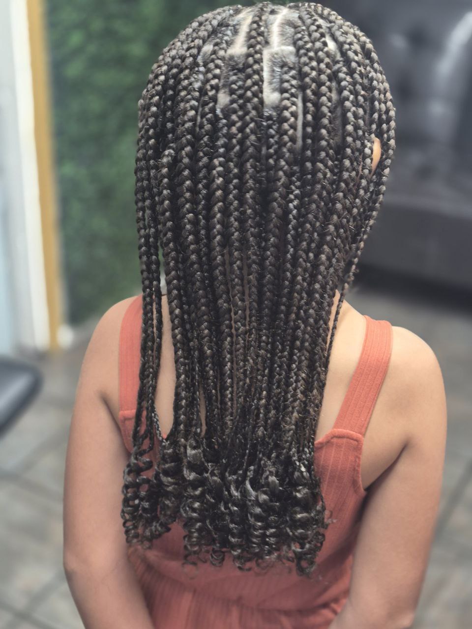 Beautiful little girls braids hairstyle - East Tucson salon