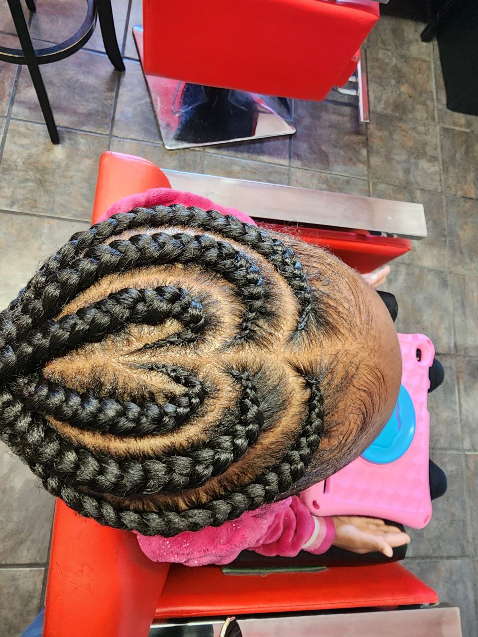 Little Girls Braids for all hair types - Tucson braiding specialist