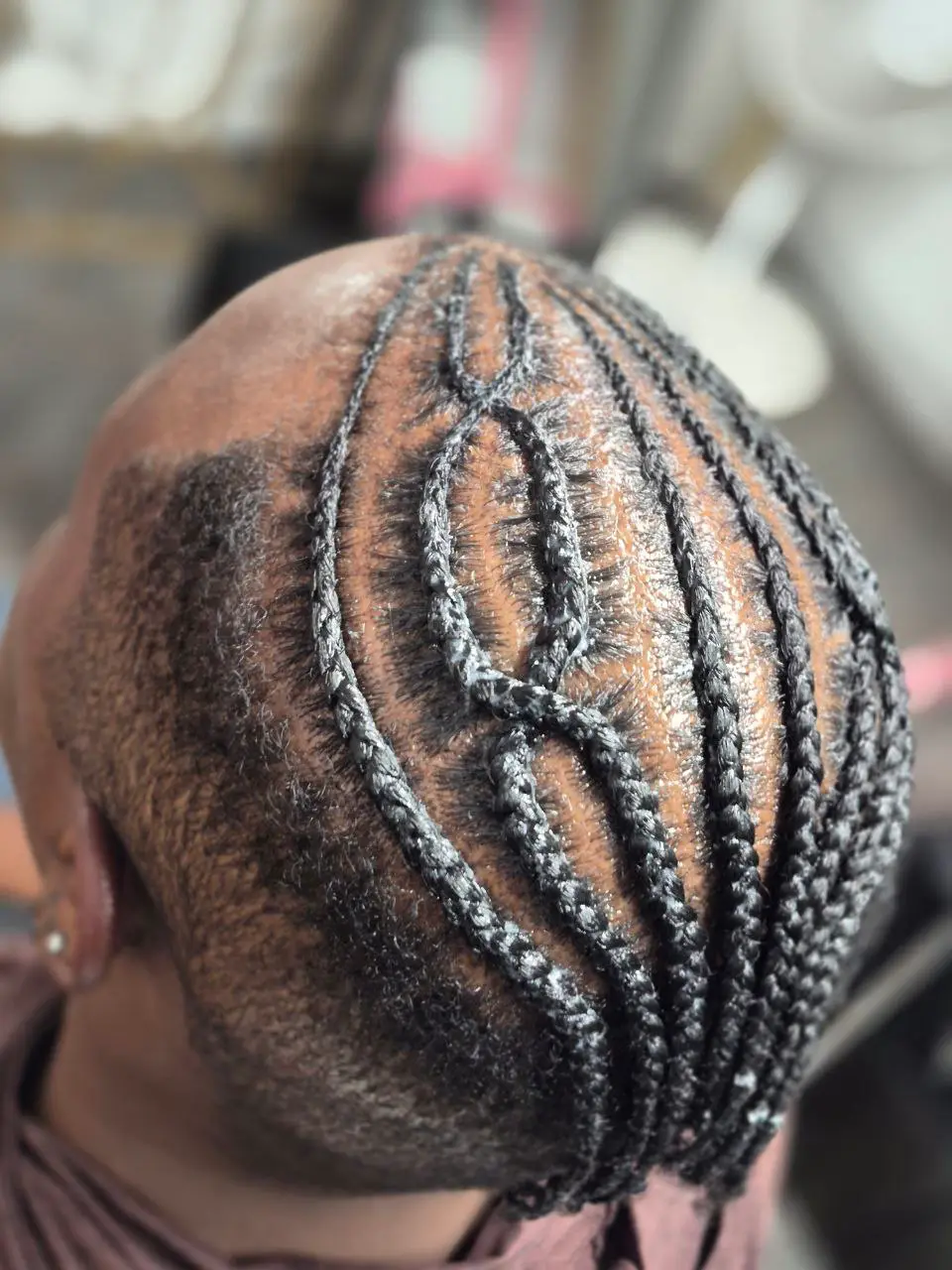 Male Regular Cornrows - Image 2