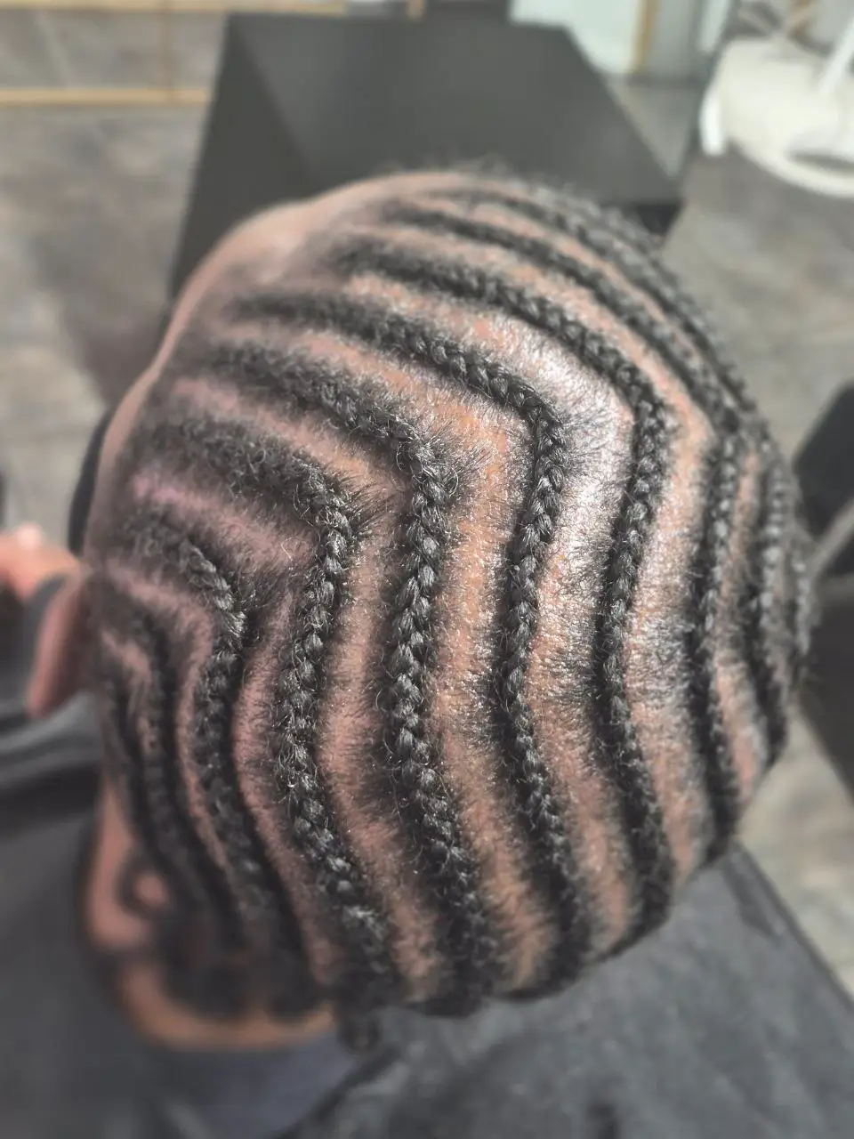 Male Regular Cornrows - Image 3