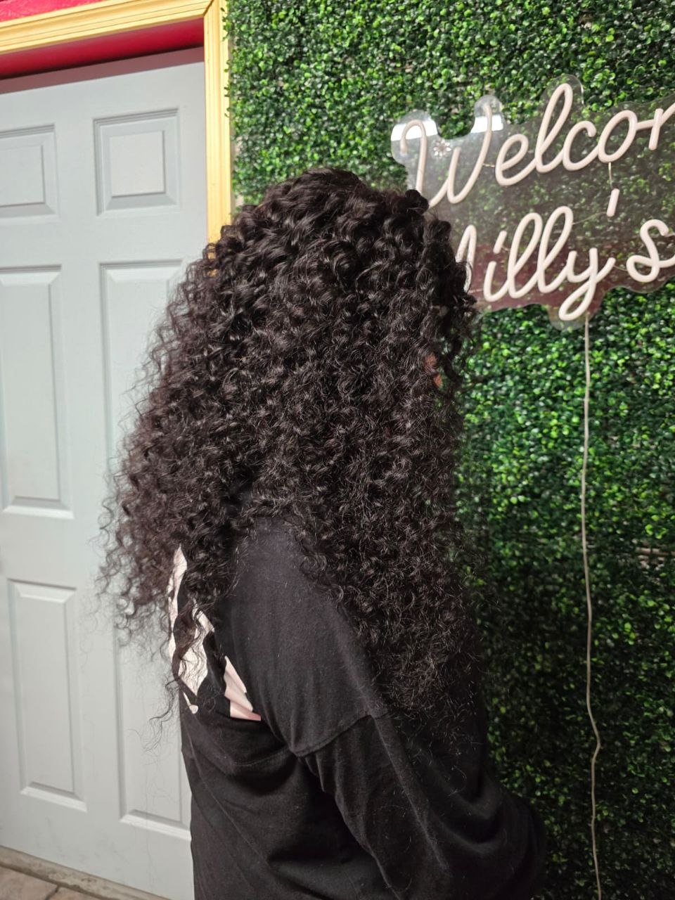 Sewing on natural hair - Milly's FAB Tucson salon